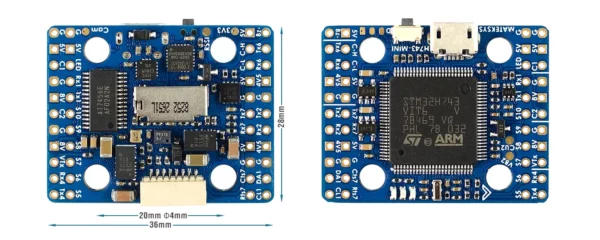 MATEKSYS H743-MINI V3 ფრენის კონტროლერი - Image 2