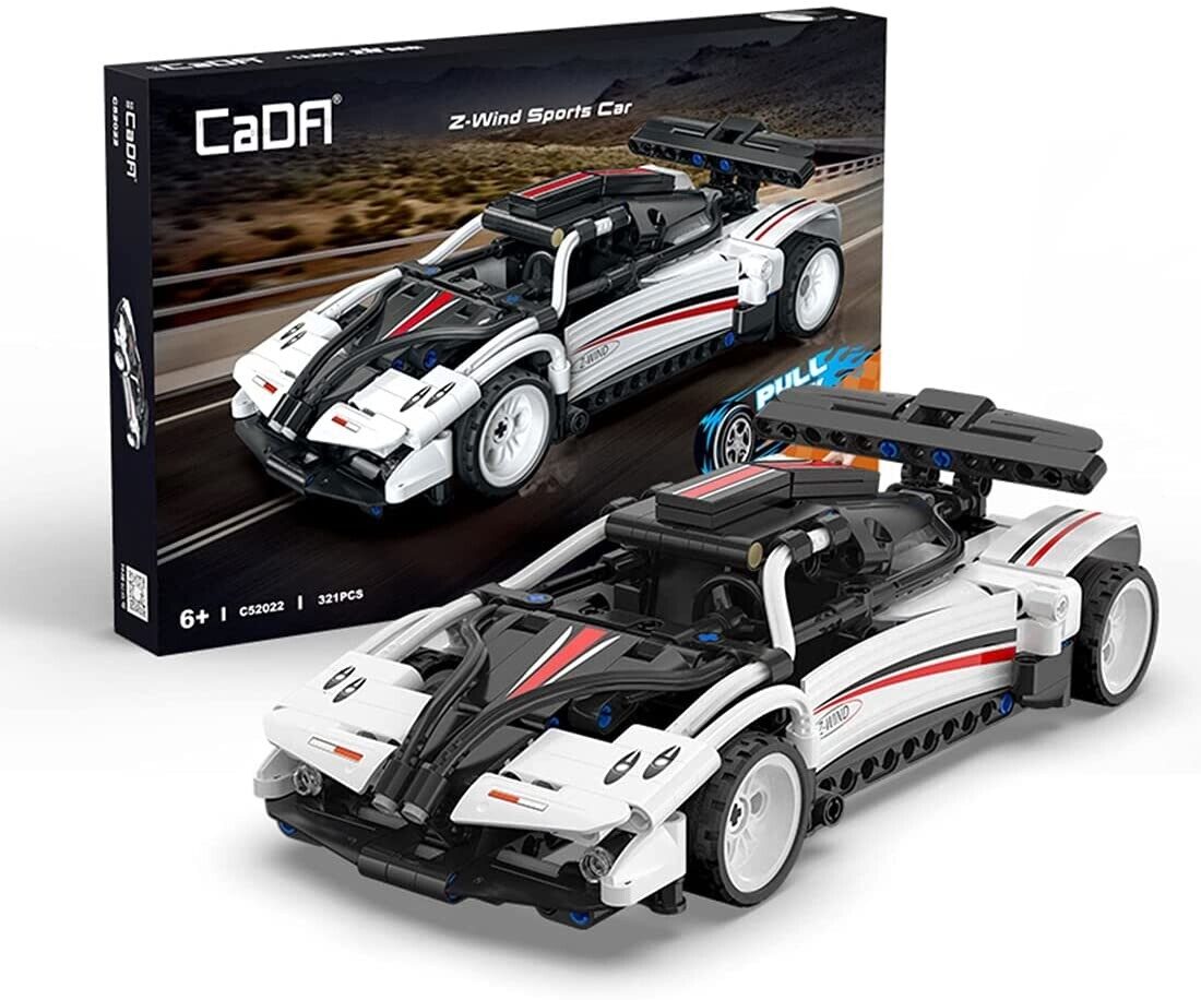 CaDFI, Pull Back Super Sports Car სუპერ სპორტული მანქანა - 321 pcs