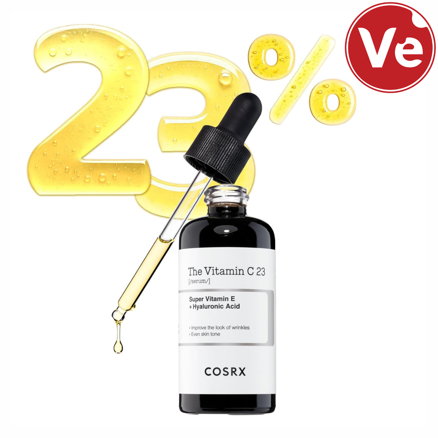 Cosrx, ცე ვიტამინის შრატი, The Vitamin C 23 Serum, 20 ML