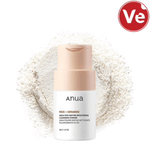 ANUA, Rice Enzyme Brightening Cleansing Powder, ენზიმური პუდრი, 40 G