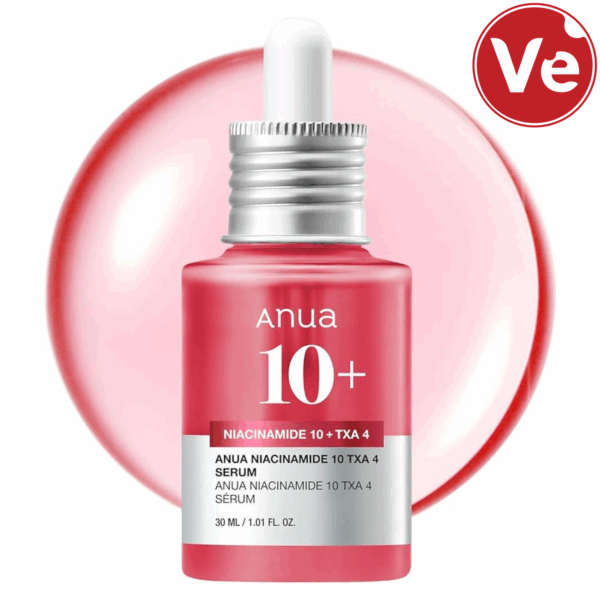 Anua, პიგმენტაციის სამკურნალო შრატი, Niacinamide 10% + TXA 4% Serum 30 ML