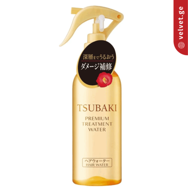 TSUBAKI პრემიუმ თმის აღმდგენი სპრეი SHISEIDO-სგან, Premium Repair Hair Water, 220 ML