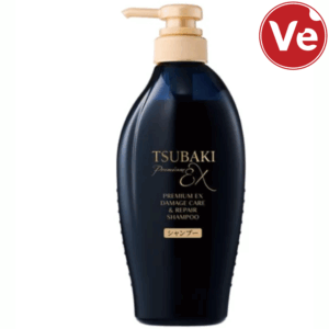 TSUBAKI, დაზიანებული თმის მოვლა & აღდგენა, პრემიუმ შამპუნი Shiseido-სგან 450 ML