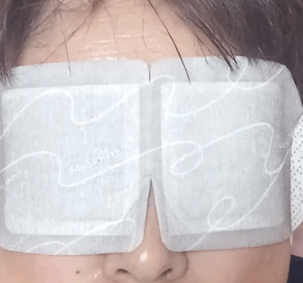 MegRhythm, იაპონური საძილე თვალის ნიღაბი, Steam Hot Eye Mask Chamomile, 12 Sheets - Image 3