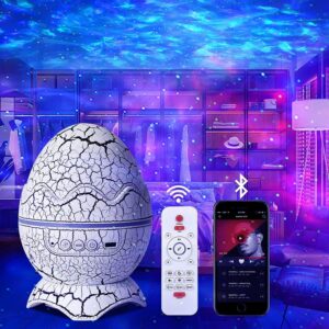 გალაქტიკის პროექტორი, Dinosaur Egg Star Projector with BT Music Speaker