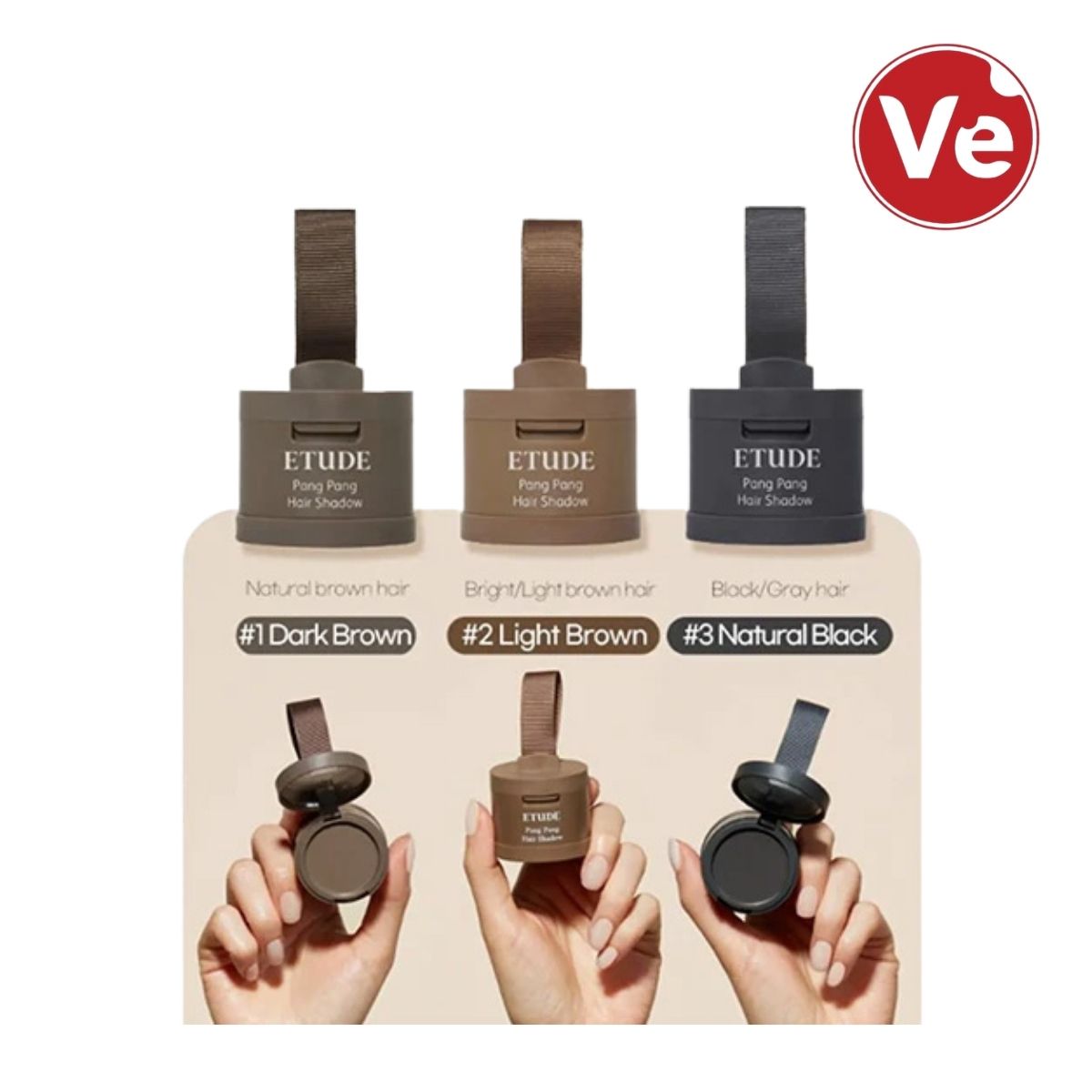 ETUDE HOUSE, PANG PANG HAIR SHADOW, თმის მოცულობის შემავსებელი პუდრი - Image 6