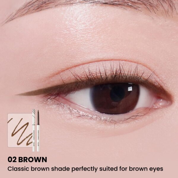 CLIO, SHARP SO SIMPLE WATERPROOF PENCIL LINER, ყავისფერი ლაინერი კრემოვანი, 0.14 G - Image 5