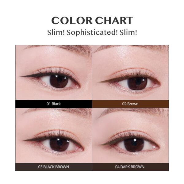 CLIO, SHARP SO SIMPLE WATERPROOF PENCIL LINER, ყავისფერი ლაინერი კრემოვანი, 0.14 G - Image 4