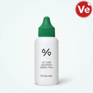Dr.Ceuracle, AC CURE SOLUTION GREEN TWO, გამონაყრის წერტილოვნად სამკურნალო საშუალება, 50 ML
