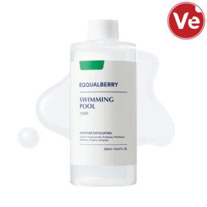 EQQUALBERRY, DAILY PEELING SWIMMING POOL TONER, ყოველდღიური ტონერი, 300 ML