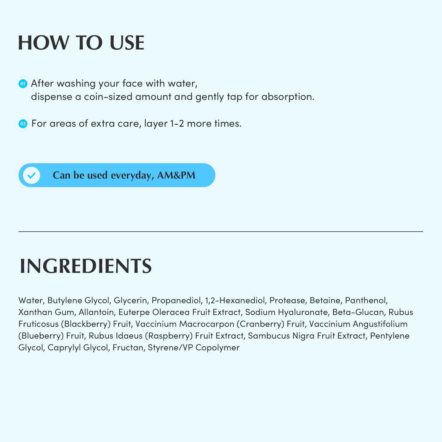 EQQUALBERRY, DAILY PEELING SWIMMING POOL TONER, ყოველდღიური ტონერი, 300 ML - Image 8