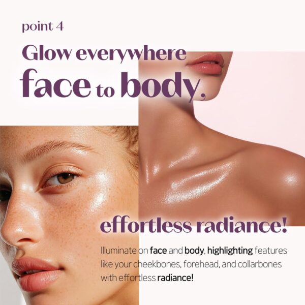 ETUDE HOUSE, NYMPH AURA VOLUMER, მაკიაჟის ბზინვარე ბაზა, 24 G - Image 4