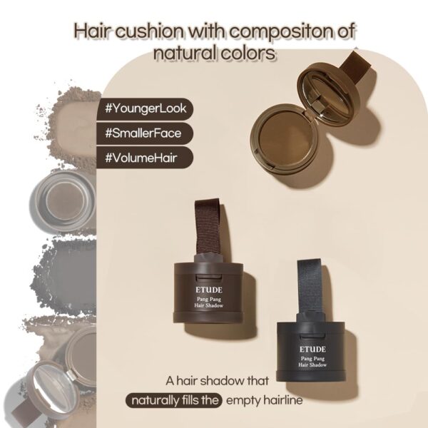 ETUDE HOUSE, PANG PANG HAIR SHADOW, თმის მოცულობის შემავსებელი პუდრი - Image 6