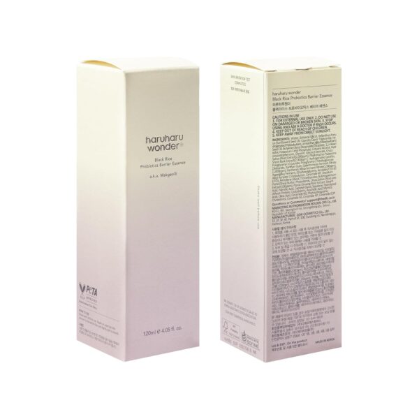 HARUHARU WONDER, BLACK RICE BARRIER ESSENCE, ბრინჯის ესენცია, 120 ML - Image 10
