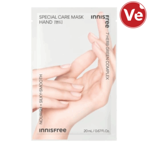 INNISFREE, SPECIAL CARE MASK-HAND, ნიღაბი გაუხეშებული ხელებისთვის, 20 მლ
