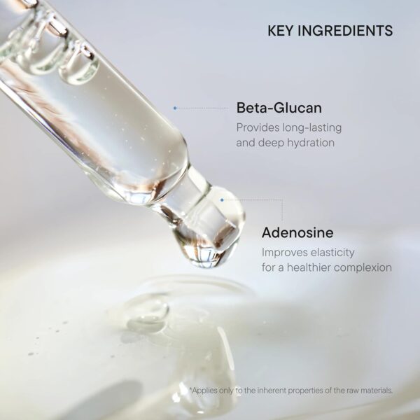 IUNIK, BETA GLUCAN POWER MOISTURE SERUM, ბეტა გლუკანის შრატი, 50 ML - Image 6