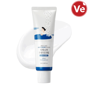ROUND LAB, Birch Juice Moisturizing Sun Cream, მზისგან დამცავი კრემი, 50 ML