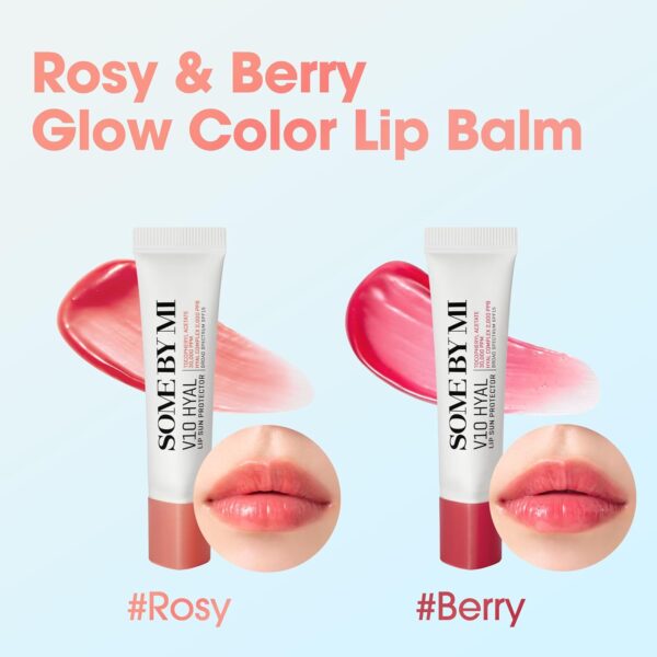 SOME BY MI, V10 HYAL LIP PROTECTOR ROSY, ტუჩის შეფერილი მზისგან დამცავი, 7 ML - Image 3