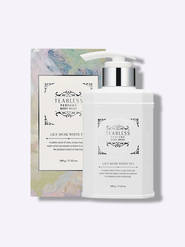 TEABLESS, LILY MUSK WHITE TEA PERFUME BODY WASH, სურნელოვანი შხაპის გელი, 500 გრ - Image 2