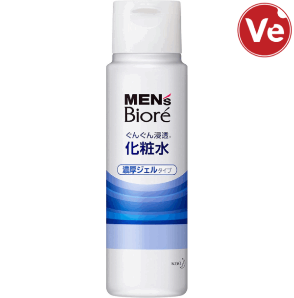 Biore, Men’s Facial Lotion – Gel Type, მამაკაცის სახის დამატენიანებელი გელ-კრემი, 180 ML