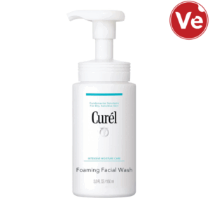 Curel, Foaming Facial Wash, სახის დასაბანი ქაფი, 150 ML