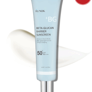 IUNIK, Beta-Glucan Barrier Sunscreen, უხილავი  მზისგან დამცავი კრემი , 60 ML