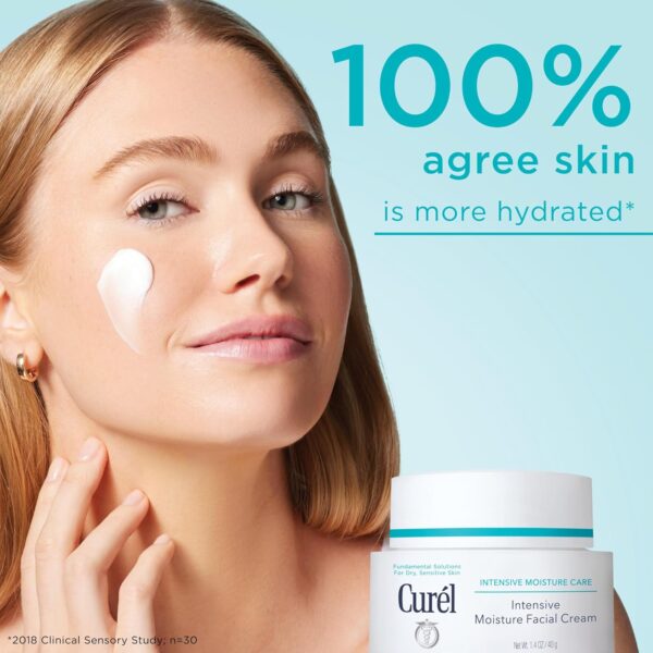 Curel, Intensive Moisture Facial Cream, სახის ინტენსიური დამატენიანებელი, 40 G - Image 2