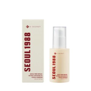 KSECRET, SEOUL 1988 Serum : Retinal Liposome 2% + Black Ginseng, რეტინალის შრატი, 30 ML