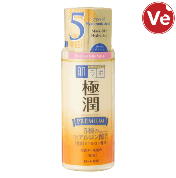 Kose, Hada Labo Gokujyun Premium Hyaluronic Acid Lotion, ჰიალურონის მჟავას ტონერი, 140 ML