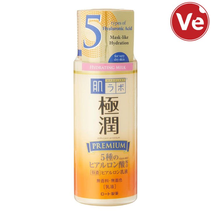 Kose, Hada Labo Gokujyun Premium Hyaluronic Acid Lotion, ჰიალურონის მჟავას ტონერი, 140 ML