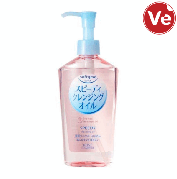 Kose, Softmyo Speedy cleansing oil, მაკიაჟის მოსაშორებელი ზეთი, 240 ML