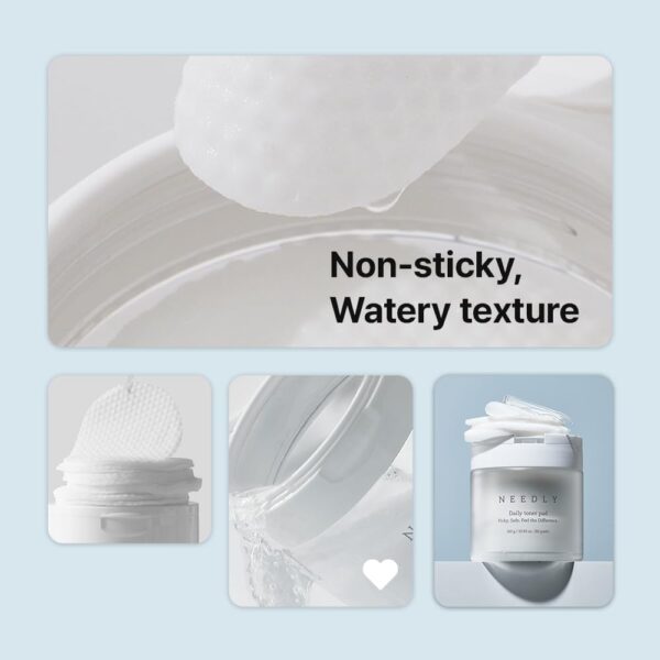 Needly, daily toner pad, ყოველდღიური ტონერ პადები - Image 3