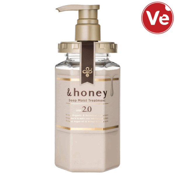 &honey, Deep Moist Hair Treatment 2.0, კონდიციონერი ღრმა დატენიანებისთვის, 445 ML