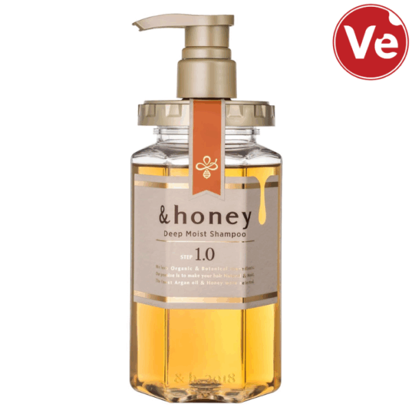&honey, Deep Moist Shampoo 1.0, შამპუნი ღრმა დატენიანებისათვის, 440 ML