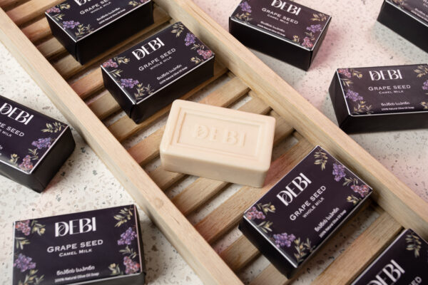 დების აქლემის რძის მყარი საპონი DEBI Camel Milk Soap Bar, 100 G - Image 3