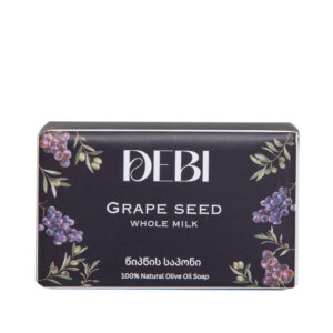 დების ძროხის რძის მყარი საპონი DEBI Whole Milk Soap Bar, 100 G
