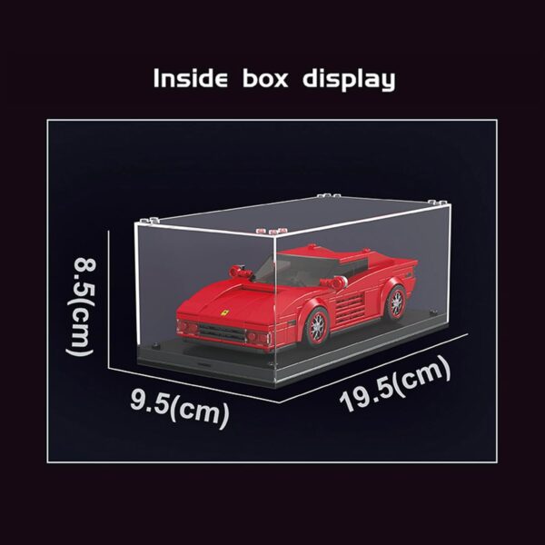 Mould King, 27012S Testarossa Supercar Building Kit, ასაწყობი მანქანა ტესტაროსა, 350 Pcs - Image 6