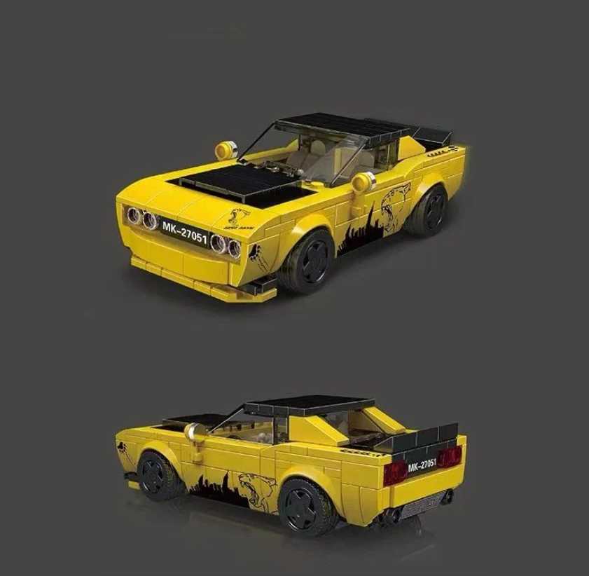 Mould King, 27051 Challenger SRT Car Building Set, ასაწყობი მანქანა ჩელენჯერი, 368 Pcs - Image 2
