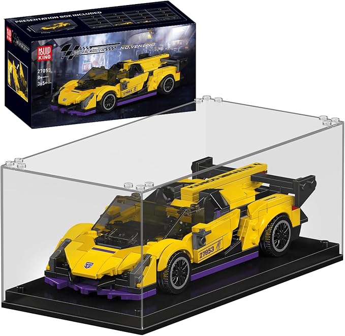 Mould King, 27053 Lambo Veneno Hypercar Buildng Set, ასაწყობი ლამბორჯინი, 365 Pcs