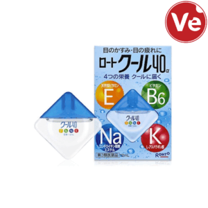 ROHTO, Cool 40α Eye Drop, თვალის წვეთები, 12 ML