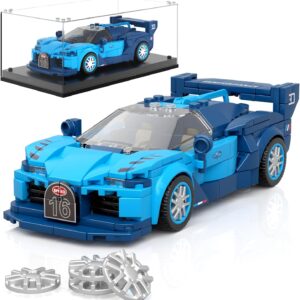 Mould King, GT მოდელი ასაწყობი მანქანა, Speed Champion Car GT Models Building Toys with Display Case, 27001