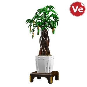 Mould King, ასაწყობი ფულის ხე, Money Tree 925pcs