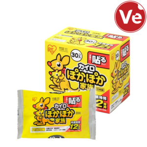 Iris Ohyama, გამათბობელი ფირფიტები, PKN-30HR Disposable Cairo Stick, Regular, 10Sheets, Warm Family 10ცალი