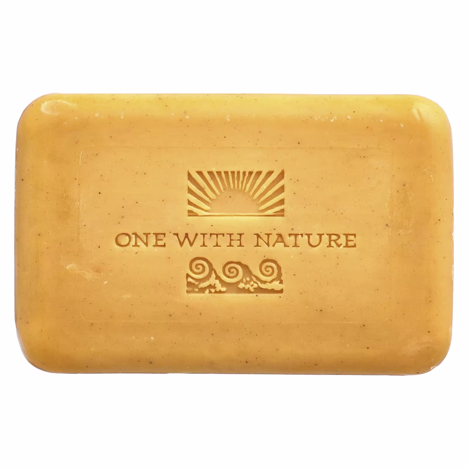 One with Nature, Dead Sea Mineral Bar Soap, Turmeric & Honey, მკვდარი ზღვის მინერალური მყარი საპონი — კურკუმა & თაფლი, 198 გ - Image 2