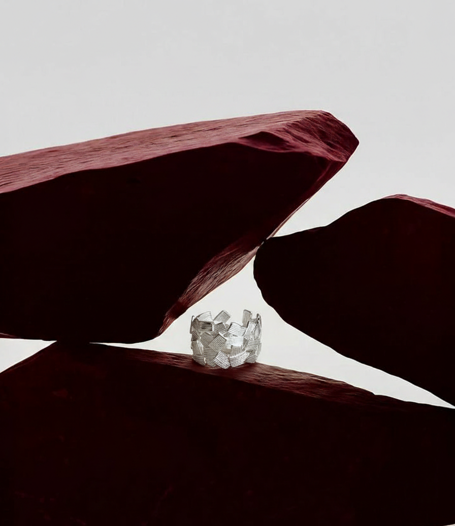 Bellora, ვერცხლის რეგულირებადი ბეჭედი, Silver ring - Image 4