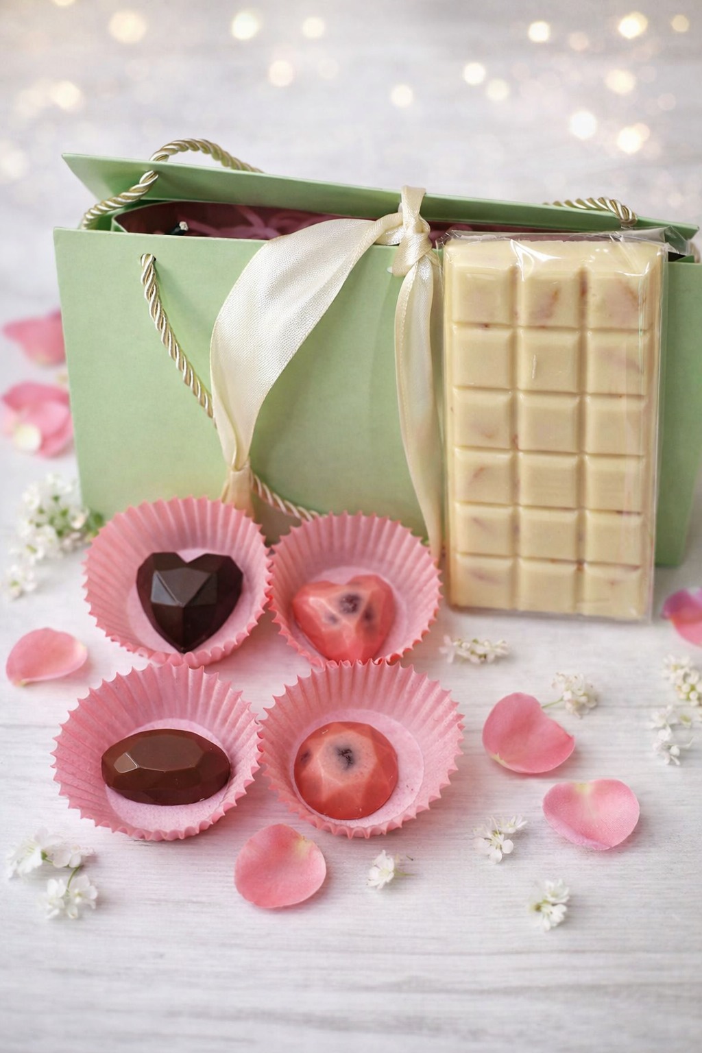 ხელნაკეთი შოკოლადი / Handmade Chocolate 180გრ