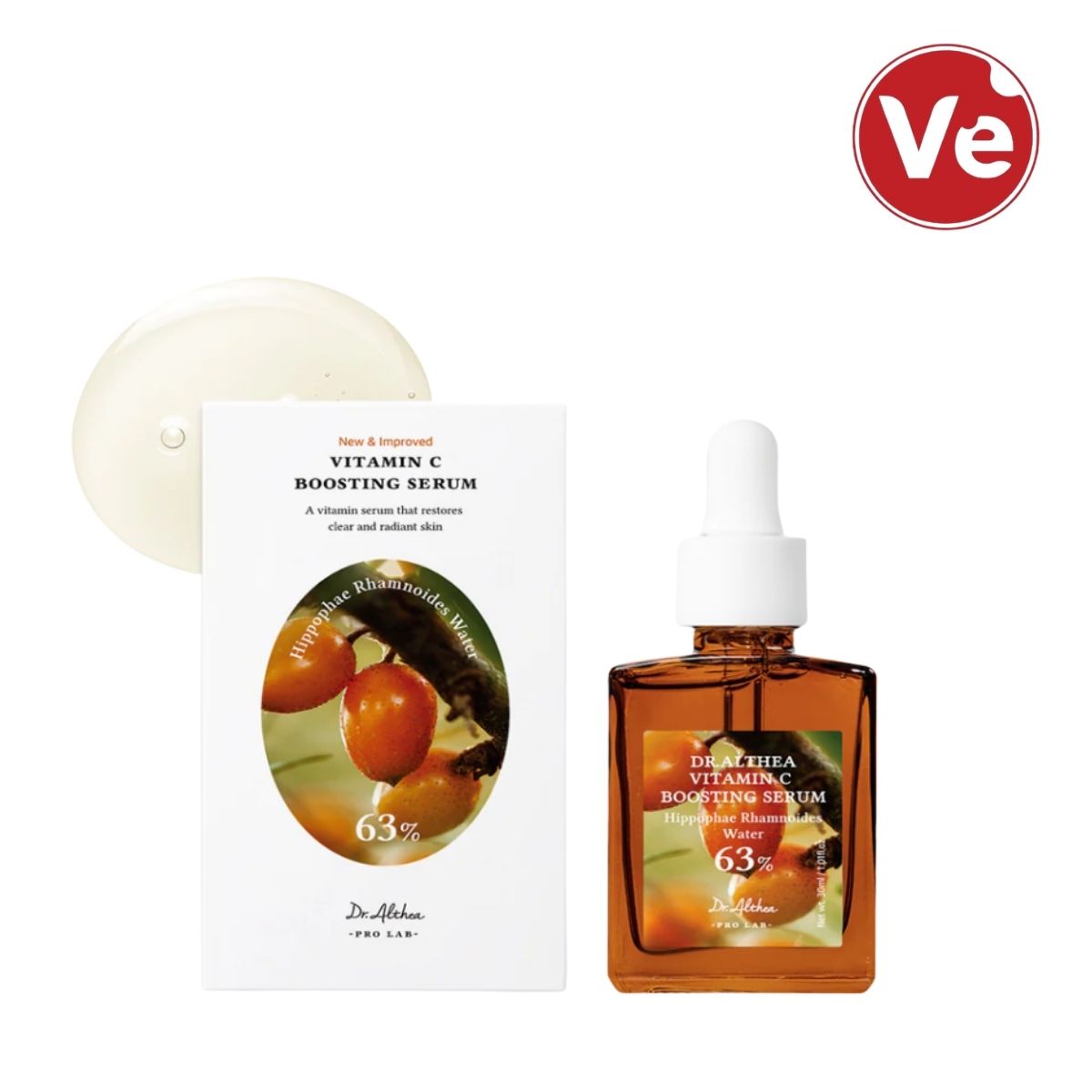 Dr. Althea, Vitamin C Boosting Serum, C ვიტამინის ბუსტერ შრატი, 30 მლ
