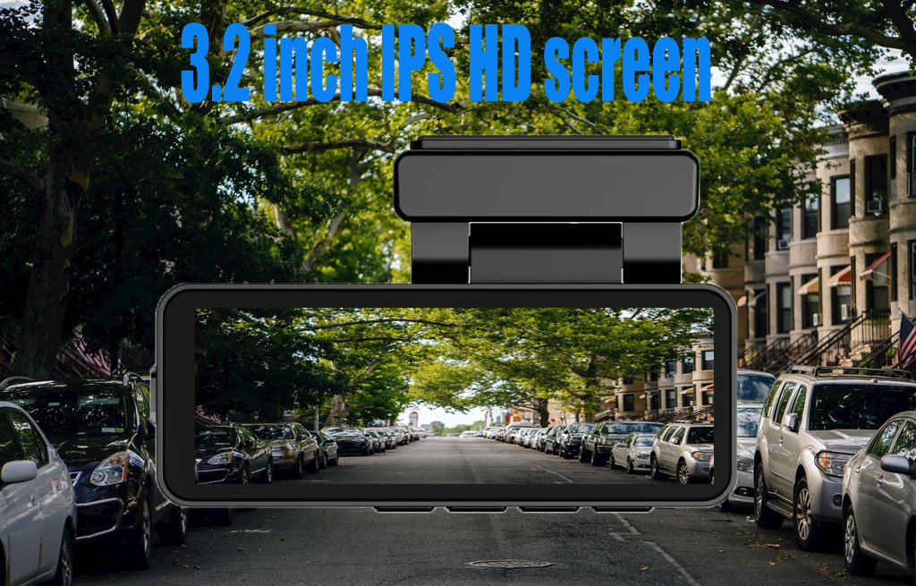 4K Ultra HD Dual Lens Dash Camera with WiFi & GPS (Front & Rear) - 4K Ultra HD ობიექტივიანი ავტორეგისტრატორი WiFi & GPS მხარდაჭერით (წინა/უკანა კამერა) - Image 4
