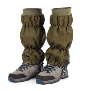 600D Waterproof Snake Bite Protection Leg Gaiters - 600D წყალგაუმტარი გველისგან დამცავი გეტრები