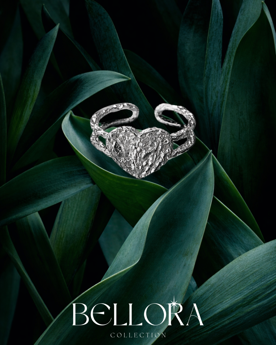 Bellora, ვერცხლის რეგულირებადი ბეჭედი, Silver ring - Image 5